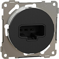 DCL-valaisinpistorasia seinään Schneider Electric ELKO One, IP21, uppoasennus, keskiölevyllä, jousiliitos