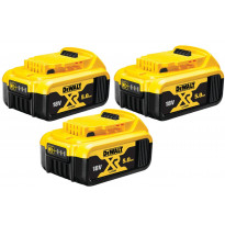 Akkupaketti DeWalt XR DCB184P3, 18V, 3x5.0Ah