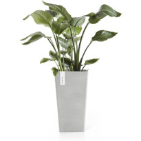 Kukkaruukku Ecopots Rotterdam keskikorkea, 56cm, eri värejä