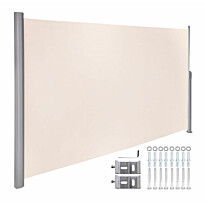 Sivumarkiisi Green Land, 1.6x3m, 280g, beige, Verkkokaupan poistotuote