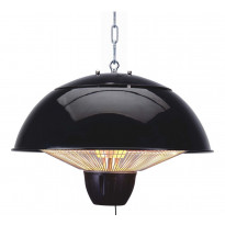 Terassilämmitin Hottia, 1500W, ripustettava, musta