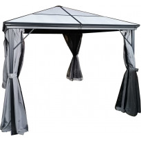 Paviljonki Aarni Premium, 3x3,6m, grafiitinharmaa