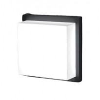 LED-seinä/kattovalaisin LED Energie, 2xE27, IP44, antrasiitinharmaa