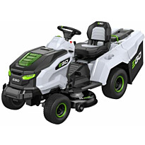 Akkukäyttoinen päältäajettava ruohonleikkuri Ego Power+ TR3801E-B, 56V, 300L kerääjällä, ilman akkua