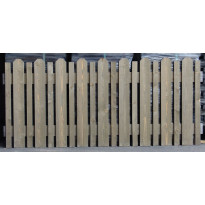 Aitaelementti EKETRÆ Viborg, 180x80cm, pohjamaalattu kuusi