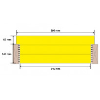 Eristelevy Finnfoam FI-K600, 210mm, seinä-, katto- ja rossipohjaeriste