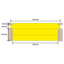 Eristelevy Finnfoam FL-K600, 210mm, seinä-, katto- ja rossipohjaeriste