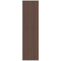 Akustiikkalevy Fibrotech Basic, 22x605x2440mm, pähkinä puuviilu