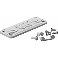 Kalvotiivistelaippa Fibox Fmb 5f-set IP65, multilaippa B (1-koko)
