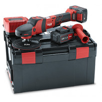 Suoravetoinen kiillotuskone Flex PE 150 18.0-EC/5.0 Set, 18V, 2x5.0Ah akuilla + L-Boxx