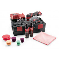 Suoraveto-/epäkeskokiillotuskone Flex PXE 80 10.8-EC/2.5 P-Set, 10.8V, 2x2.5Ah akuilla + L-Boxx