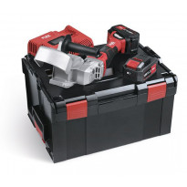 Akkukäyttöinen räystäsurajyrsin Flex RFE 40 18.0-EC/5.0 Set, 18V, 2x5.0Ah akuilla + L-Boxx
