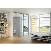 Peilipaneelit FlexiSlide 1 Luna -liukuoveen, 2 paneelia/pkt, eri kokoja
