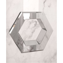 Vedin kromattu kuusikulmainen hexagonal
