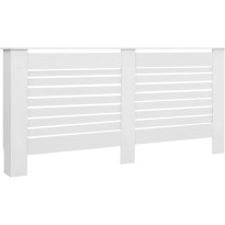 Lämpöpatterin suoja MDF, 172x19x81.5cm, valkoinen