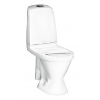 WC-istuin Gustavsberg Nautic 1591 Hygienic Flush,  suuri jalka, ilman kantta