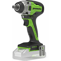 Akkuiskumutterinväännin Greenworks GD24D220, 200Nm, 24V, ilman akkua