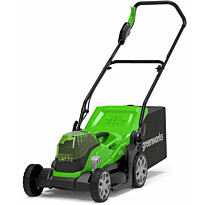 Akkuruohonleikkuri Greenworks G24X2LM36, 36cm, 2x24V, ilman akkuja