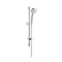 Suihkusetti Hansgrohe Croma 100 Vario EcoSmart/UnicaC, vettä säästävä, hierova suihku, kiiltävä kromi