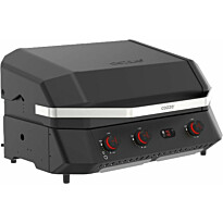 Plancha ja kaasugrilli Cozze G-800 Combo, 3 poltinta