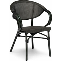 Tuoli Hillerstorp Äppelhed, 81x56x60cm, alumiini, musta