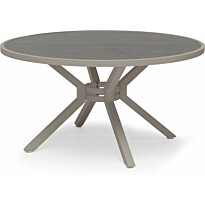 Pöytä Hillerstorp Hånger, Ø140cm, harmaa/beige
