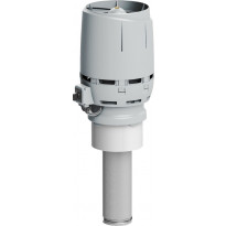 Huippuimuri Vilpe Flow Eco125C/400, vaaleanharmaa