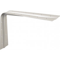 Hyllynkannatin Pisla 754, 400x300mm, valkoinen