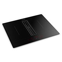 Induktiotaso liesituulettimella Faber Galileo Smart BK Glass A830, omalla moottorilla, 60cm, musta