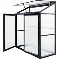 Minikasvihuone Lykke Havsvik, 130x55x140cm, musta