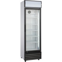 Jääkaappi lasiovella Scandomestic SD417E, 58cm, musta