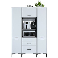 Kaappi Linento Furniture JE145, valkoinen