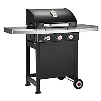 Kaasugrilli Landmann Rexon 12236 3.0 Sapphire Black, 3 poltinta