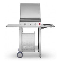 Kaasugrilli PLA.NET CHEF 55LR, 2 poltinta, sivukeitin