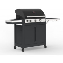 Kaasugrilli Barbecook Stella 3201, 4 poltinta, sivukeitin