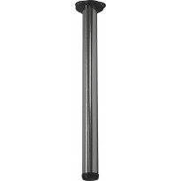 Kalustejalka Pisla, 60x710mm, harjattu nikkeli