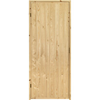 Saunan ovi SOA, 8x19, paneloitu, karmi 92mm, oikeakätinen, Verkkokaupan poistotuote