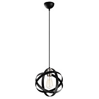 Kattovalaisin Linento Lighting Gezegen, musta/nikkeli