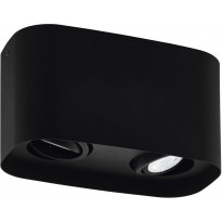 LED-Kattovalaisin Eglo connect.z Caminales-Z, 12x24cm, 10W, RGBW, musta