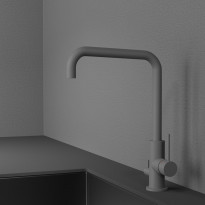 Keittiöhana Scandtap Steel Mood Scrap, harmaa