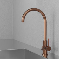 Keittiöhana Scandtap Steel Equip Amber D, APK-liitäntä, kupari