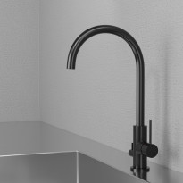 Keittiöhana Scandtap Steel Equip Shadow D, APK-liitäntä, musta
