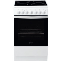 Keraaminen liesi Indesit IS5V4PHWE, 50cm, valkoinen