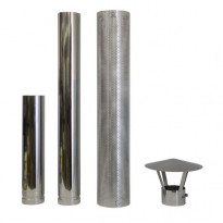 Savupiippupaketti Kirami, 1500mm, 120mm