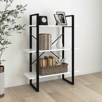 Kirjahylly 80x30x105-210cm, eri materiaaleja/kokoja ja värejä