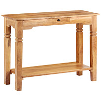 Konsolipöytä 100x40x76 cm akaasiapuu