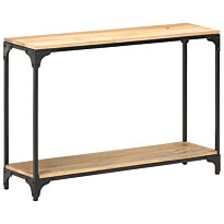 Konsolipöytä 110x30x75 cm mangopuu