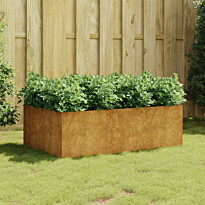 Istutuslaatikko 120x80x40 cm corten-teräs