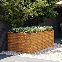 Istutuslaatikko 196x100x69 cm corten-teräs