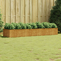 Istutuslaatikko 280x80x40 cm corten-teräs